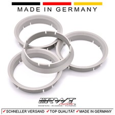 4 Zentrierringe 63,3 x 60,1 z.B. für Rial Alutec Anzio RENAULT etc (#35)  -  Z01