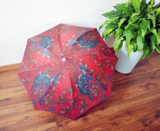 Alter DDR Knirps Schirm Regenschirm original Ostalgie Muster Vintage