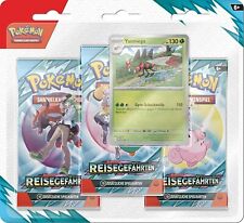 Pokemon Reisegefährten 3er Pack Blister Yanmega Karmesin & Purpur Deutsch - NEU✅
