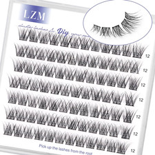 Einzelne Wimpern Fake Lashes 12Mm C Curl Falsche Wimpern Natürlicher Look Künstl