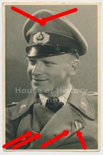 127205 Portraifoto: Sturmgeschütze Sturmartillerie, Stug-Jacke, Orden EK OM 1944