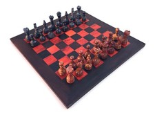 Schachspiel gerade Kante