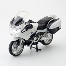 1/18 BMW R1250 RT Motorrad Modell Druckguss Motorrad Spielzeug Geschenke Weiß