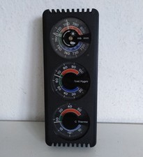 Vintage Barometer Hygrometer & Thermometer Wetterstation 70er Jahre Wandgerät