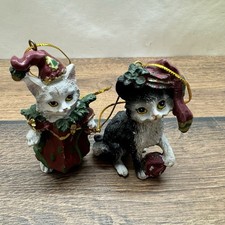 Katzen Deko-Figuren (2 Stück)