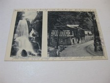 alte AK, 1927, Lichtenhainer Wasserfall, heute zu Sebnitz gehörig