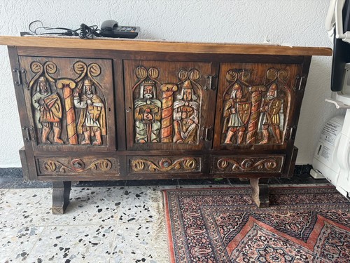 Vintage kommode mit 4 - kommode,
