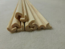 10Stk 90cm Winkelleiste Kiefer 10x10mm Winkel Eckleisten Holzleisten