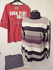 Marken-Kleiderpaket 3 Teile Strickpulli Rolli Pulli Gr. 44 Damen Kleidung  KP551