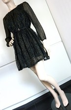 POMP DE LUX Mädchen Kleid Stufenkleid Chiffonkleid Boho Trend Gr 158 164