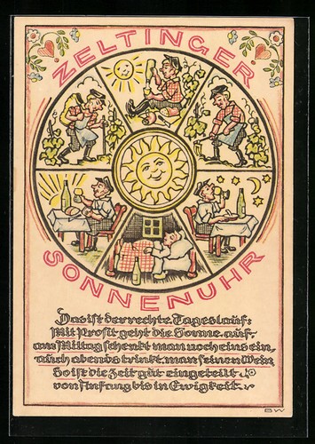 Zeltinger sundial - ak,