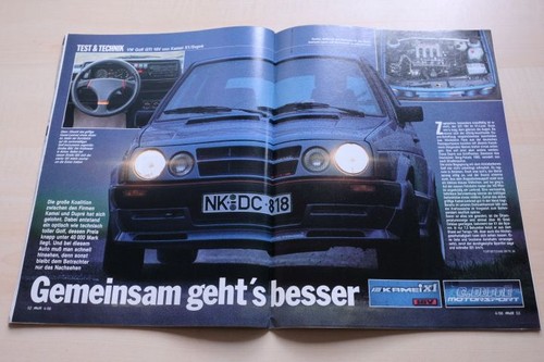 Rallye racing 1988 golf - vw,