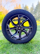 4 Winterräder Inkl. ALUTEC Felgen Diamant-Schwarz 215/55R 18