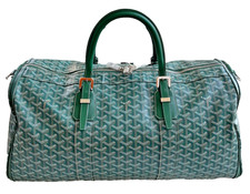 Goyard green boeing duffel - goyard,