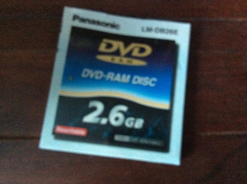 Panasonic dvd ram - dvd, disc