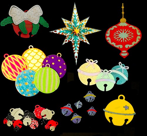 Weihnachtsbaum kugeln 3d - kugeln",