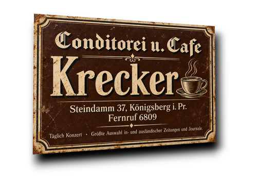 Cafe krecker königsberg - krecker, in