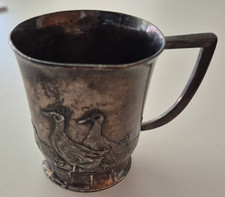 alter Taufbecher / Kindertasse