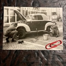 Fiat 500 Topolino Auto Fahrzeug Car Oldtimer KFZ Technik 11x8 Original Foto 