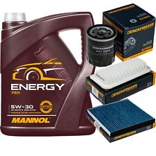 DENCKERMANN Inspektionspaket MANNOL Energy 5W-30 5L für Toyota Yaris Verso 1.3