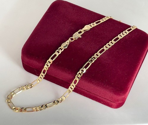 Luxus figarokette damen 4mm - figarokette,