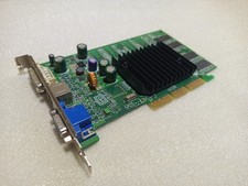 nVIDIA GEFORCE - P162 - 128MB DDR VGA & DVI AGP Graphics Card 8911 v.330