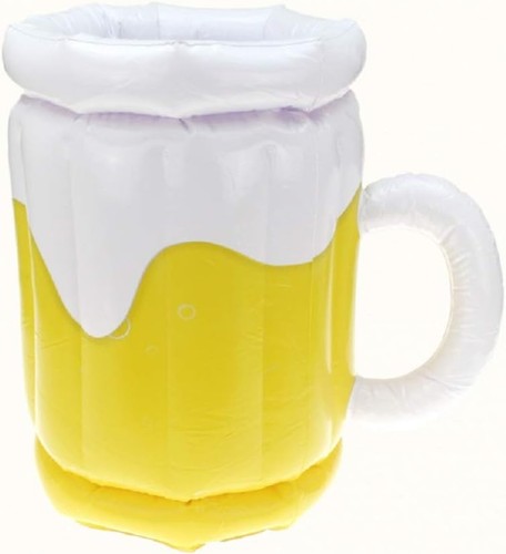 Aufblasbarer bierkrug - aufblasbarer,