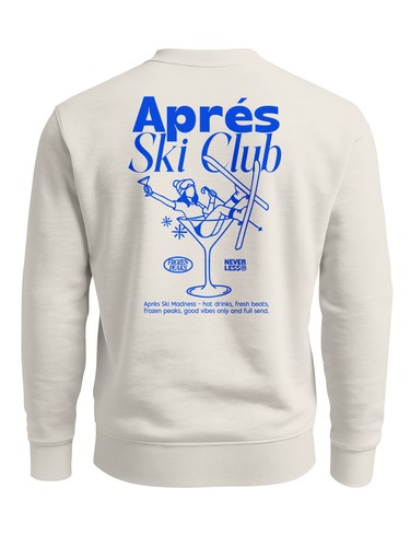 Sweatshirt herren backprint - sweatshirt,