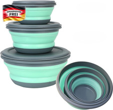 Faltbare Silikonschüsseln Set