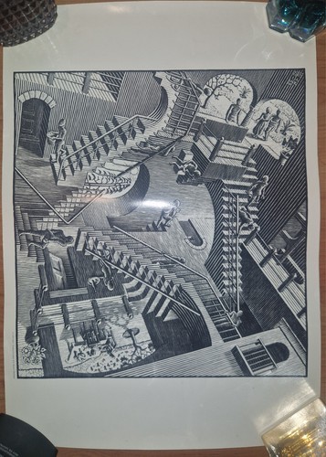Vintage 1953 escher - c,
