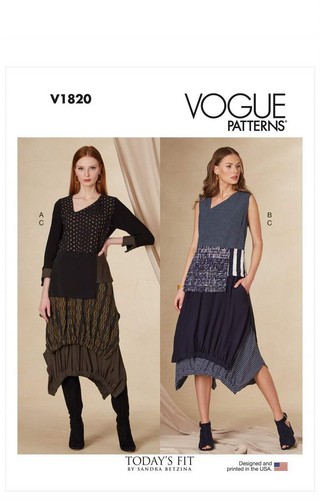 Schnittmuster vogue 1820 - vogue,