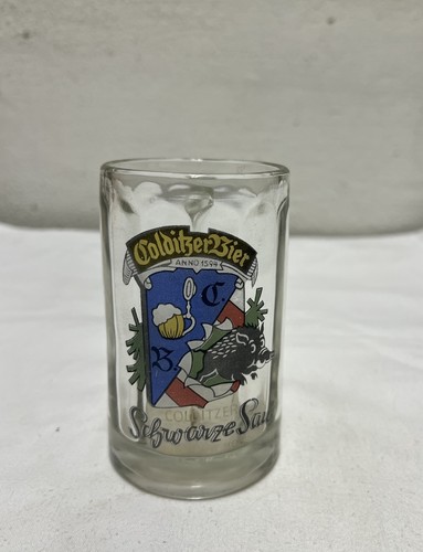 Altes bierglas colditzer bier - altes,