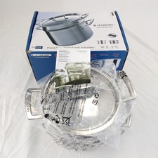 Le Creuset Pastatopf - ALLE HERDARTEN - Edelstahl - Ø 20cm - Deckel + Sieb - NEU