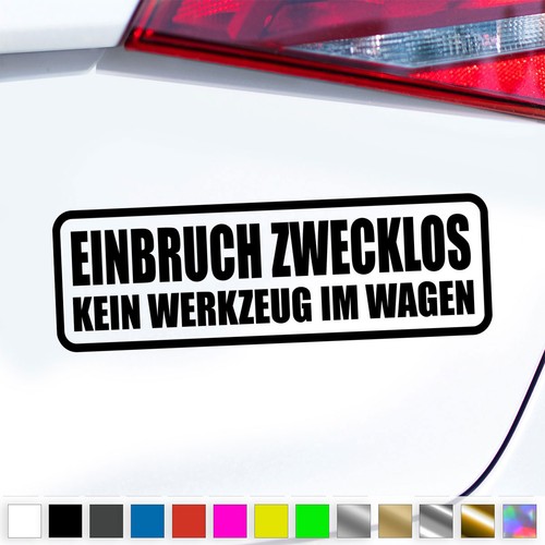 Tool sticker burglary - tool,