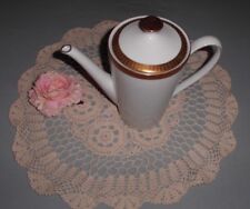 Kaffeekanne Porzellanmanufaktur Händel Bavaria mit Goldrand Motiven ca.1,2 Liter