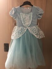 Mädchen Prinzessinnen Kostüm Cinderella, Gr. 130 mit vielen Accessoires (8-tlg)