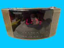 1970er Watson Electronic Clock Radio Uhrenradio Wecker voll funktionsfähig LED