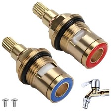 2 Stück Messing-Keramik