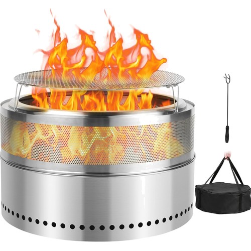 Feuerschale edelstahl 68cm - edelstahl,