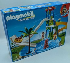PLAYMOBIL 6669 Summer Fun Aquapark mit Rutschentower Schwimmbad Aqua Park NEU