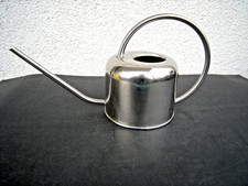 Gießkanne aus Edelstahl 1 L Poliert Gießer Blumengießkanne Bewässerung Pflanzen.