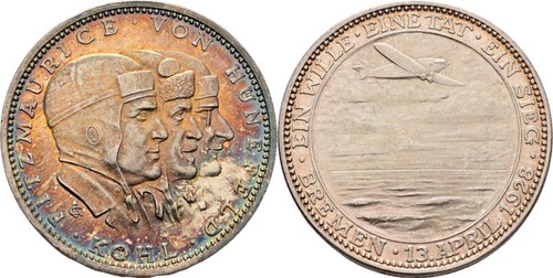 Deutsches reich medaille - reich, 1928