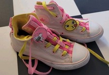 Mädchen Chucks Converse All Star Rosa Gelb Gr. 32