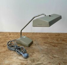Schreibtischlampe Industrielampe WALDMANN TL 238 grau 12/91 BUND massiv 