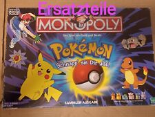 Monopoly  Pokemon Sammlerausgabe von 2000 -Zubehör-Einzelverkauf-Ersatzteile