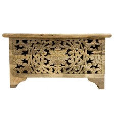 Shabby chic holztruhe indische - chic,