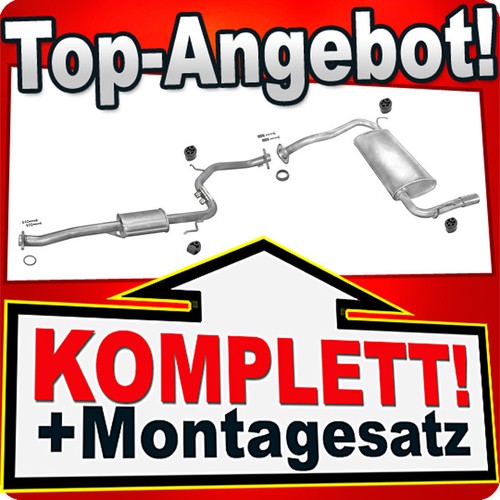 Auspuff für mazda - auspuff,