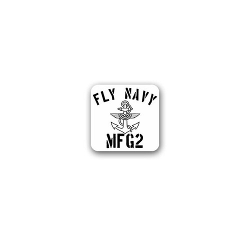 Aufkleber sticker fly - fly, navy