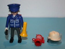 Playmobil Ersatzteil Figuren 3177 Brandmeisterfahrzeug Feuerwehrmann