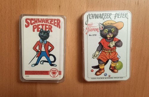 Schwarzer peter kartenspiel - peter,,